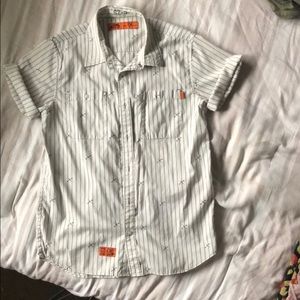 Vans button down casual shirt.